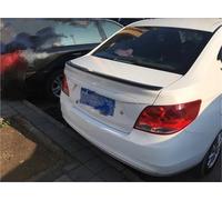 Aileron Arrière Voiture pour Chevrolet pour Sail 2015 2016 2017 Spoiler ABS Primer Ou Toute Couleur Aileron Arrière De Voiture pour Sail(Le Noir)