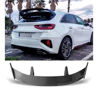 Aileron Arrière Voiture pour KIA Ceed 2013 2014 2015 2016 2017-2021 2022 Spoiler Carbone Type De Surface Générique ABS Matériau Voiture Arrière Coffre Spoiler Universel(Forged Texture)