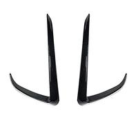 Aileron Arrière Voiture Pour Tesla Pour Modèle 3 Y 2 Pièces Garniture Avant Voiture Lumière Sourcil Vent Pare-chocs Couverture Autocollant ABS Antibrouillard Décorer 2017-2022 Spoiler Coffre Arrière (