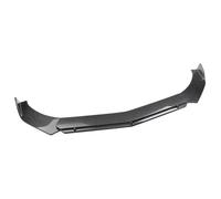 Aileron Avant Becquet Pare-Chocs Avant Universel, Extension Carrosserie Voiture Tiges Support Décoration pour Hatchback Berline Spoiler(Carbon Black Bumper)