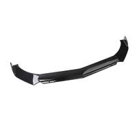 Aileron Avant Becquet Pare-Chocs Avant Universel, Extension Carrosserie Voiture Tiges Support Décoration pour Hatchback Berline Spoiler(Gloss Black Bumper)