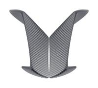 Aileron Avant Carénage Accessoires Moto Ailerons Fixes Latéraux Déflecteurs d'air Carénage ABS pour RSV4 2009-2015 2016 2017 2018 2019 2020 2021(ABS Matte Carbon)