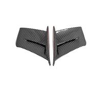 Aileron Avant Carénage Aileron Avant Universel Moto pour YZF-R1 pour YZF-R6 R7 Fixe Panneaux Carénage Petit(Carbon Paint)