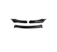 Aileron Avant De Voiture pour A3 A4 A6 Q3 S3 S4 S6 B6 B7 B8 .5 Berline Lame De Pare-Chocs Avant Universelle avec Diffuseur Et Séparateur(Black White)