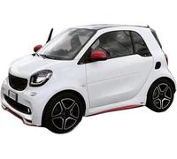 Aileron Avant de Voiture pour Benz Smart Fortwo 453, Auto Pare-Chocs Avant Latéral Spoiler Diffuseur de Lèvre de Pare-Chocs,A/Front and Sides 3pcs