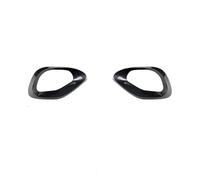 Aileron Avant De Voiture pour Mercedes pour Benz Classe C W206 C200 C260 2022+ Spoiler De Pare-Chocs Avant avec Ailerons Ailerons Et Grille Inférieure(Carbon Look2)