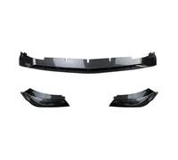 Aileron Avant De Voiture pour Mercedes pour Benz Classe C W206 C200 C260 2022+ Spoiler De Pare-Chocs Avant avec Ailerons Ailerons Et Grille Inférieure(Carbon Look4)