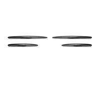 Aileron Avant De Voiture pour Mercedes pour Benz Classe E W214 S214 AMG Line 2024-2025 Cache De Grille D'admission d'air De Pare-Chocs Avant De Voiture(Carbon Look)