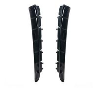 Aileron Avant De Voiture pour Porsche pour Panamera 2010-2016 Bandeau Décoratif De Grille D'aération Latérale De Porte Avant(Gloss Black 1 Pair)