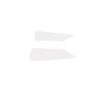 Aileron Avant De Voiture pour Volvo S60 V60 2020-2023 Diffuseur De Pare-Chocs Avant Et Arrière De Voiture Aileron De Lame(Rear White)