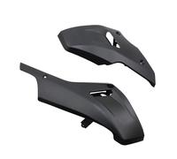 Aileron Avant Moto pour MT07 pour MT-07 pour FZ-07 pour Tracer 700 2014-2024 Moto Sabot Moteur Becquet Carénage Inférieur Cadre Panneau Protecteur Aileron Aérodynamique Moto(Noir)