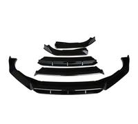 Aileron Avant pour Accord 2018-2020 4 Pièces Lèvre Pare-Chocs Avant Menton Spoiler Déflecteur Protecteur Garde Décoration Kit Carrosserie Spoiler(Noir Brillant)