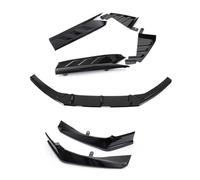 Aileron Avant pour Accord 2018-2020 Lèvre Becquet Pare-Chocs Avant Voiture Et Diffuseur Arrière Garniture Latérale Couvercle Canard Spoiler(Noir)