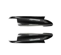 Aileron Avant pour BMW Série 3 E90 E91 E92 E93 pour M3 2006-2013 Couvercle Lèvre Becquet Latéral Avant Voiture Protecteur Séparateur Becquet Avant(Noir Carbone)