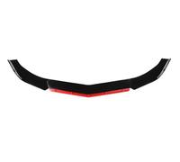Aileron Avant pour Civic 4 Pièces Voiture Universelle Pelle Avant Lèvre Pare-Chocs Becquet Séparateur Corps Kit Protecteur Pièces Extérieures Spoiler(180CM)