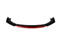 Aileron Avant pour Civic 4 Pièces Voiture Universelle Pelle Avant Lèvre Pare-Chocs Becquet Séparateur Corps Kit Protecteur Pièces Extérieures Spoiler(181CM)