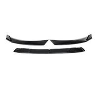 Aileron Avant pour Kia K5 pour Optima EX LX 2020 2021 3X Lèvre Séparateur Pare-Chocs Avant Voiture Spoiler Déflecteur Lèvres Diffuseur Spoiler(Noir Brillant)