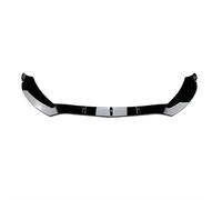 Aileron Avant pour Mercedes pour Benz W205 C180 C200 C260 pour AMG 2015-2018 Pare-Chocs Avant Voiture Becquet Latéral Séparateur Protecteur Spoiler(Noir Brillant)