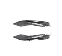 Aileron Avant Voiture Autocollants Voiture pour BMW Série 4 F33 F32 2014-2020 lèvre Avant Pelle enveloppe Coin Accessoires Modification extérieure becquets Pare-Chocs(Carbon Look 2pcs)