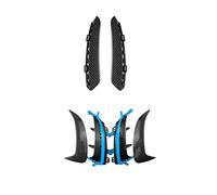 Aileron Avant Voiture Avant Arrière Pare-chocs Spoiler Autocollant Fender Canards Pour Mercedes Pour Benz Classe A W177 Hayon A180 A200 A220 A250 A35 2019-2024 Lèvre Séparateur Pare-chocs ( Color : Ca