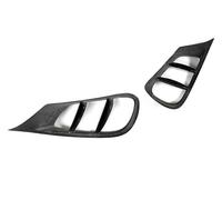 Aileron Avant Voiture Garniture Protection Grille d'aération Pare-Chocs Avant Fibre Carbone pour Mercedes pour Benz W212 pour Sport 4 Portes 2013-2016 Becquet Garde Kit