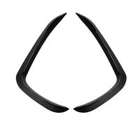 Aileron Avant Voiture pour BMW X5 F15 2014-2018 Pare-Chocs Avant becquet latéral Cadres phares antibrouillard kit carrosserie ABS Choc Avant Lame(Noir Brillant)