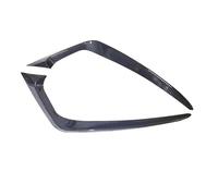 Aileron Avant Voiture pour Ford pour Fiesta St pour MK7 2012-2017 Bandes Garniture décoration Phare antibrouillard ABS Lame Vent Pare-Chocs Avant becquets Pare-Chocs(Look de Carbone)