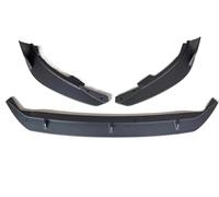 Aileron Avant Voiture pour Ford pour Focus 4e génération pour MK4 2018-2021 ABS Pare-Chocs Avant séparateur lèvre diffuseur becquet Garde Kits carrosserie Spoiler Pare-Choc(Matte Black)