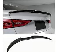 Aileron becquet arrière pour Ford Focus St-Line MK4 2019-2024 Noir Brillant de Coffre Aile Spoiler de Toit Hayon Wing Aile latérale Accessoires,A Sedan