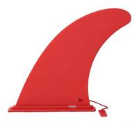 Aileron caudal de 22,9 cm pour planches de stand up paddleboard conçu pour un suivi constant et compatible avec l'utilisation de planche de surf KAYAK (rouge, 220 g)