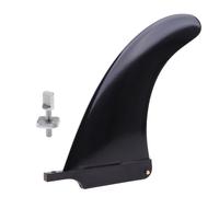 Aileron central avec plaque à vis pour sports aquatiques, Longboard, planche de surf, paddle