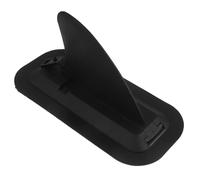 Aileron Central de Paddleboard Clip-on Amovible, Grand Modèle PVC Noir | Planches Gonflables, Structure Séparatrice D'eau, Usage en Lac, pour Débutants Sup et Familles