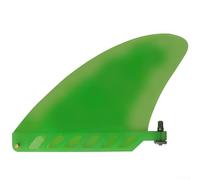 Aileron central flexible de 11,7 cm pour longboard, construction souple, résistante à la casse, aux surfeurs et aux amateurs de sports nautiques (vert)