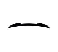 Aileron Coffre ArrièRe pour A6 C8 pour Becquets Arrière pour Avant Séparateur Coffre Pièces Automobiles Kits Aileron Toit Arrière Voiture(Noir)