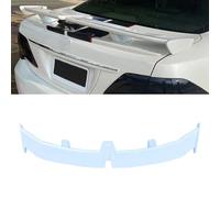Aileron Coffre arrière véritable Spoiler, Compatible avec VW Lamando BM2 280TSI 2018-2022, Véritable Diffuseur de Lèvre de Arrière, C White