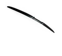 Aileron Coffre Becquet Toit Universel pour Voiture, Becquet Queue, Aileron Coffre, Becquet Voiture Universel, Aileron Rénovation, Aile Coffre Course(Noir Mat)