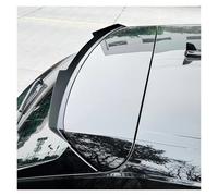 Aileron Coffre pour Q8 SQ8 pour S-Line 2019-2025 Kits De Carrosserie Becquet Coffre Central Hayon Style Garniture Aile Arrière Toit Voiture Car Rear Spoiler(Roof Black)