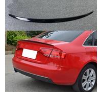 Aileron d'aile arrière de Voiture pour Audi A4 B8 B8.5 B9 2009-2016, aileron de Coffre, aileron de Toit, kit de carrosserie ABS Spoiler