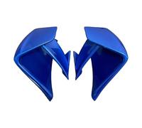 Aileron d'aile moto Compatible Avec Suzuki Pour GSX-R1000 Pour GSX-R1000R 2017 2018 2019 2020 2021 2022 2023 Spoiler Latéral Ailettes Aérodynamiques Pour Kit D'ailes(Blue)