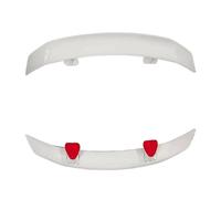 Aileron D'aile pour Hyundai pour Sonata 2011-2014 Aileron Diffuseur Arrière Kit Carrosserie en Plastique ABS pour Coffre Spoiler D'aile De Queue(Gloss White)