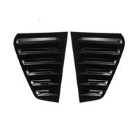 aileron de diffuseur arrière Lot de 2 Volets latéraux fenêtre pour arrière Voiture pour Garniture Couvercle d'aération pour VW pour Golf MK7 .5 GTI/GTD R(Glossy Black)