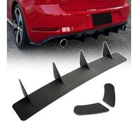 Aileron de lèvre de becquet d'ailerons de Requin de diffuseur de Pare-Chocs arrière d'abs pour Golf 7 GTI, Accessoires de Cadre de Lame de Queue de séparateur extérieur de Voiture