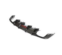 Aileron De Lèvre De Diffuseur De Pare-Chocs Arrière De Voiture pour Audi A5 S-Line S5 Berline 4 Portes 2017-2020 Diffuseur Arrière en Fibre De Carbone avec Lumière LED