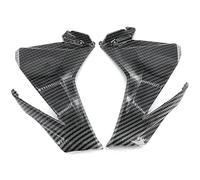 Aileron de Moto Accessoires De Moto Panneau Latéral Avant Carénage Cadre Couverture pour CBR500R pour CBR 500R pour CBR500 R 2019 2020 2021 2022 Carénage De Moto(Look de Fibre de Carbone)