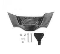 Aileron de Moto Aileron D'aile Avant De Moto Aérodynamique Déflecteur D'aile Nue Force D'appui pour BMW pour S1000R pour S1000 R 2021 2022 2023 2024 Accessoires de Moto(Look de Fibre de Carbone)