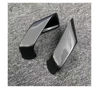 Aileron de Moto Capot De Dérivation De Moto pour YZFR1 pour YZFR1M R1 2015-2022 pour YZFR6 R6 2017-2022 Aileron D'aile Fixe Aérodynamique Petite Aile Aileron aérodynamique(Carbon Fibre Look)