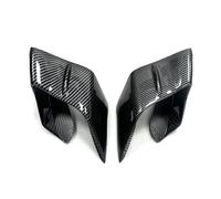 Aileron de Moto Carénage d'aile fixe pour moto pour YZF R1 R1M 2015-2024 2021 2022 2023, petit aileron d'aile aérodynamique Aile Aérodynamique(Carbon fibre)