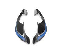 Aileron de Moto Carénage d'aile fixe pour moto pour YZF R1 R1M 2020-2025, petit aileron d'aile, aile aérodynamique Aile Aérodynamique(Gloss Black-Blue)