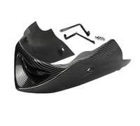Aileron de Moto Convient pour Yamaha FZ6 FZ6N 6S S2 2004-2010 Modification de la Protection du Moteur, du Carter inférieur du becquet, du carénage Chocs Aileron(Carbon Fiber Look)