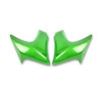 Aileron de Moto Couvercle De Garniture D'accessoire De Moto Cadre Carénage Cadre Radiateur Avant Panneau Latéral pour Kawasaki pour ER-6N pour ER6N 2012-2016 Carénage De Moto(Vert foncé)